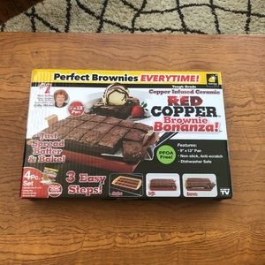 Copper Brownie Pan